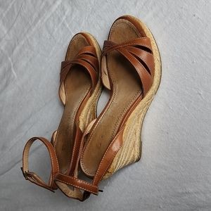 BP Espadrille Ankle Strap Wedge Sandal size 4.5